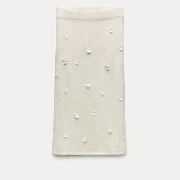 Sequin Alpaca Blend  Skirt (1 day sale!) - Picture 2 of 8